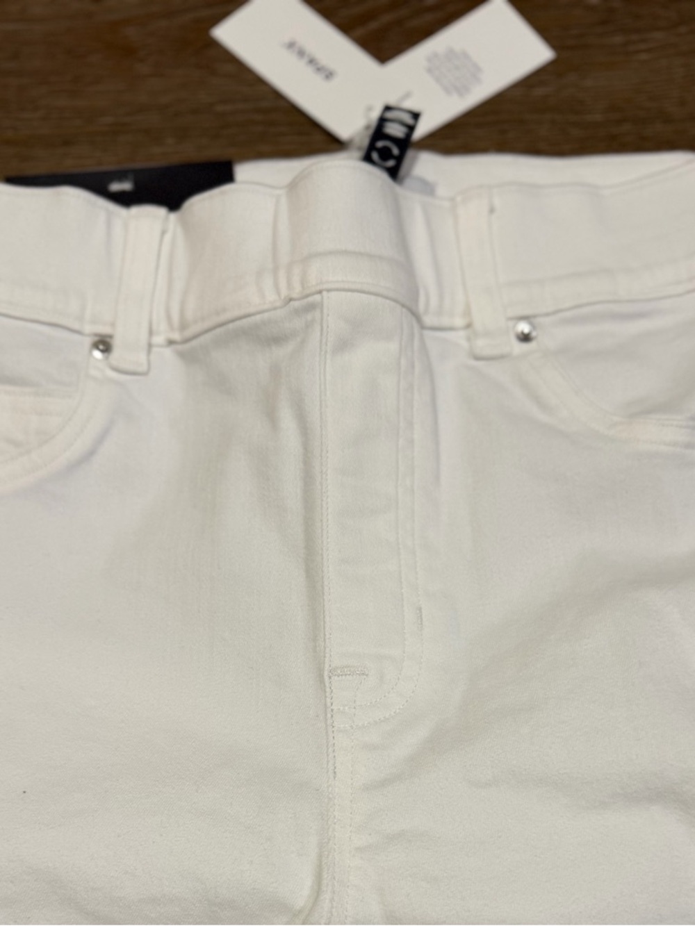 SPANX White Women's Flared Jeans - Picture 6 of 10